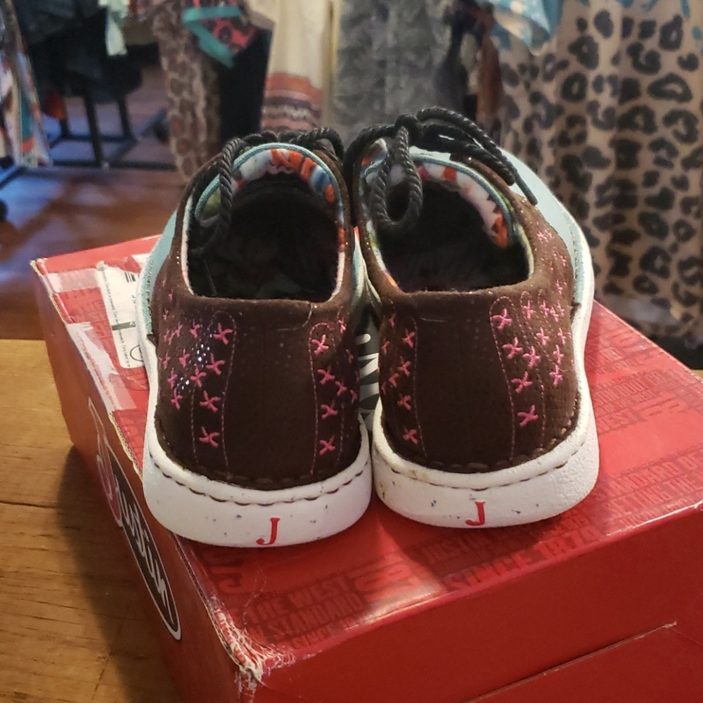 Justin Cac-Tie Tennis Shoe - Picture 3 of 5